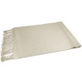 thumbnail image 2 of Glory Max Women's Large Soft Silky Pashmina Shawl Wrap Beige Solid Plain Wedding Scarf, 2 of 5