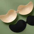 thumbnail image 3 of Sujetador Invisible sin tirantes adhesivo para mujer, sujetadores push-up sin tirantes, lencería sin costuras, cubiertas para pezones de silicona, Bra, 3 of 5