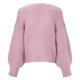 thumbnail image 5 of Gibobby Sueter para mujer Suéter de punto de manga larga para mujer cárdigan abierto con botones ropa exterior suelta(Rosa,CH), 5 of 5