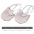 thumbnail image 5 of Half Sole Jazz Ballet Dance Shoe Turning Shoes - Skin Color, 5 of 8