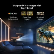 WEMAX 4K Google TV Projector, Licensed Netflix, HDR10 & Dolby Audio, Autofocus, Keystone Correction, Native 1080P Smart Movie Projector w/ WiFi Bluetooth for Home Theater