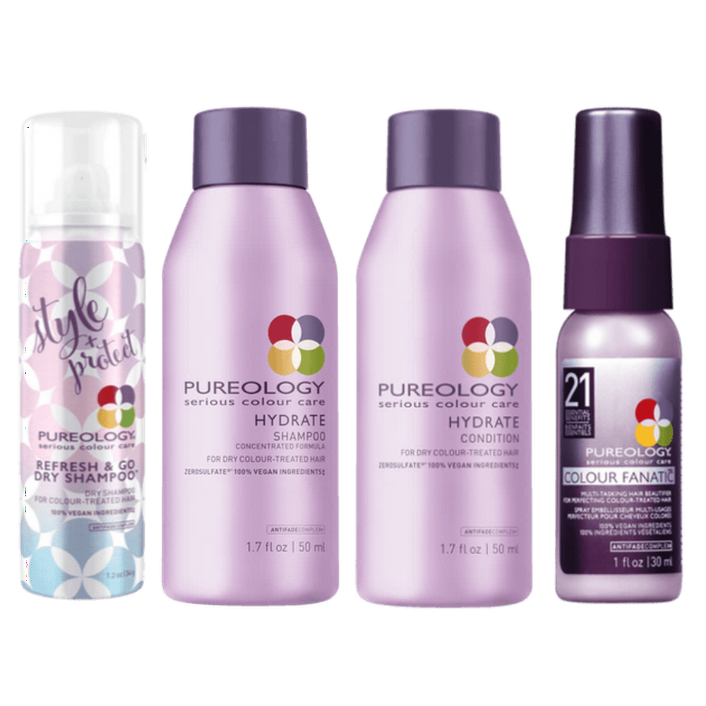 Pureology Pureology Hydrate Travel Set Shampoo 1.7oz, Conditioner 1