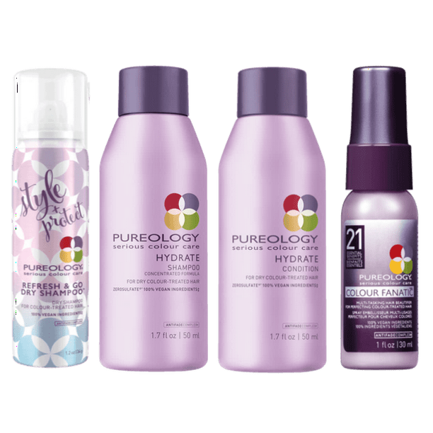 Pureology Pureology Hydrate Travel Set Shampoo 1.7oz, Conditioner 1