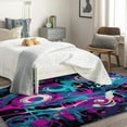 thumbnail image 4 of Vaporwave Rug 4x5 Area Rugs for Bedroom Living Room, Retro 80s 90s Area Rug, Fashion Abstract Carpet Machine Washable Non-Slip Rug, Soft Low Pile Area Rug, Indoor Decorative Rugs la&183, 4 of 7