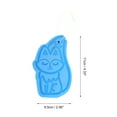 thumbnail image 4 of Unique Bargains 1 Pc Cartoon Bath Brush Body Scrubber for Bathroom 4.33"x2.56"x0.79" Blue, 4 of 7