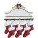 thumbnail image 4 of Paquete de 2 adornos personalizados para árbol de Navidad familiar 2021 Meskcv, 4 of 4