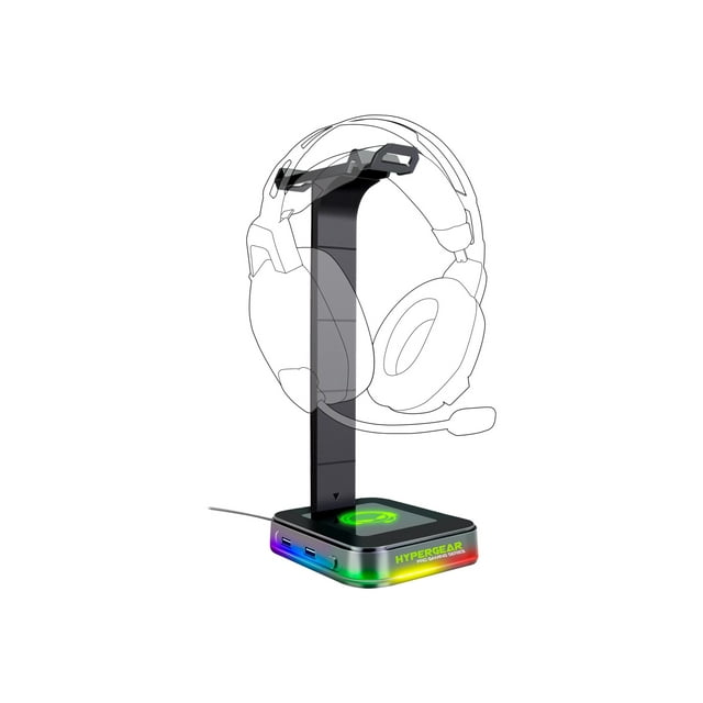 Hypergear RGB Command Station - Support pour Casque - base d'Éclairage RGB