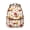 Camel-3, variant on Whimsical Mushroom Backpack Boho Vintage Magical Forest Fairy Tale Mushroom Design Psychedelic Trippy School Bag