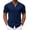 Blue Violet, variant on Mens Knit Polo Short Sleeve Knitted Button Down Polo Shirt Retro Guayabera Shirts Casual Beach Resort Wear Shirts Black