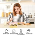 thumbnail image 4 of (Or) 2 Pcs Porte-Serviettes en Papier, Forme Ronde en Acier Inoxydable, pour Comptoirs de Cuisine, Tables à Manger, 4 of 5
