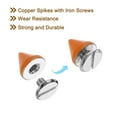 thumbnail image 3 of Kit de Clous et Pointes 20Ensemble, Pointes Conique 7.5 x 8mm Rivets Punk Rock, Orange, 3 of 7