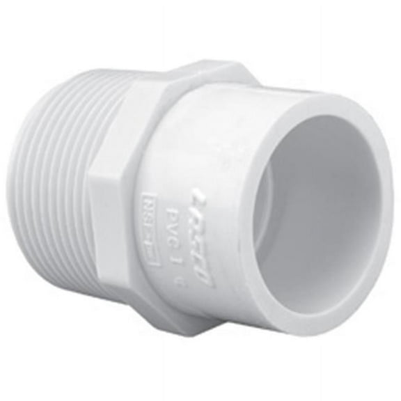 Manufacturer Varies PVC Reducer, MNPT x Socket, 2 in x 1 1/2 in Pipe Size 436251