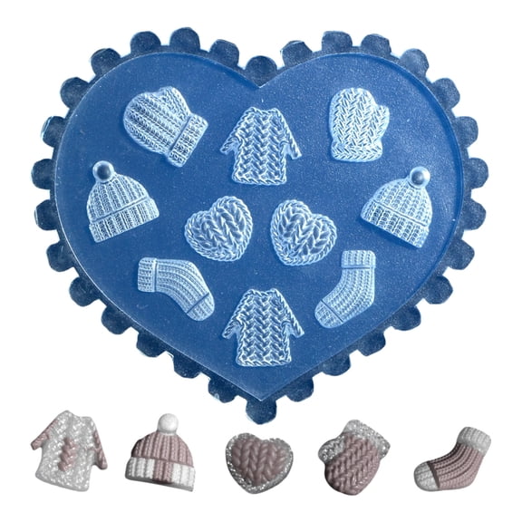 Sinyiin Practical Flexible Silicone Nail Mold for Various Patterns and Designs