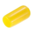 thumbnail image 1 of 20pcs Rubber End Caps 7mm Vinyl PVC Round Bolt Cap Cover Screw Thread Protectors Yellow, 1 of 5