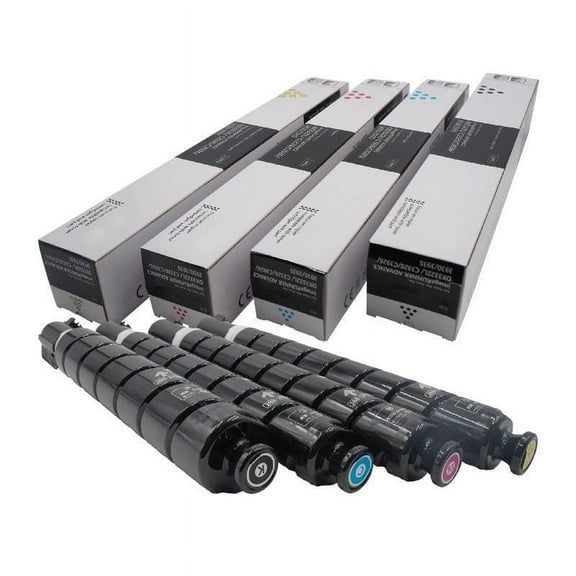 Toner Pros Compatible (GPR66) Toner Replacement for GPR-66 (GPR-66K, GPR-66C, GPR-66M, GPR-66Y) Canon ImageRunner Advance (iR-ADV) DX C3926i C3930i C3935i Printer (4 Color Pack) Black 38K Color 25.5K
