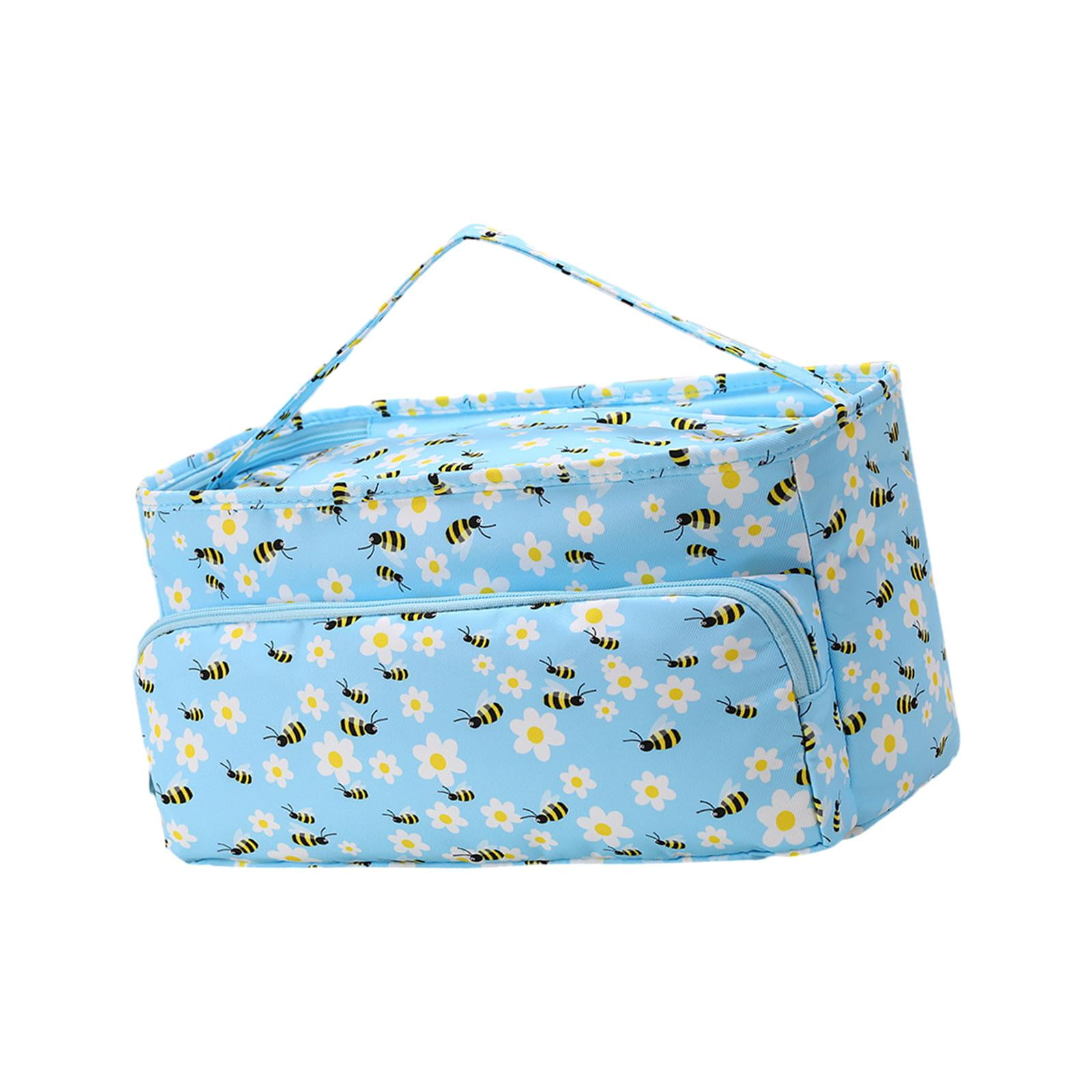 Yarn Storage Tote,Knitting Bag Yarn Tote Storage Travel Organizer