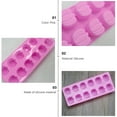thumbnail image 6 of Topbathy 3pcs Pumpkin Ice Cube Pink Silicone Mold DIY Tool for Home Users, 6 of 8