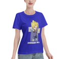 thumbnail image 2 of Women's Basic Short Sleeve T-Shirt Super Saiyan, 2 of 6