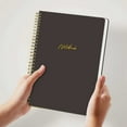 thumbnail image 2 of Harpily Notebook Journal Double Coil Planner A5 Work Schedule Notebook Multi Functional Notebook for Various Occasions Suitable for Work Study Travel and Daily Records One Size Black, 2 of 5