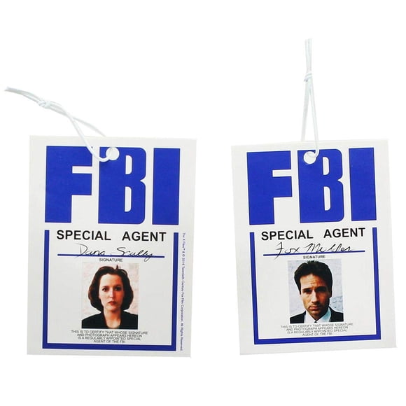 Nerd ambientadores Block The X-Files Agent Scully & Mulder
