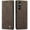 Coffee Brown, variant on QLTYPRI Case for Samsung Galaxy S24 Plus, Vintage PU Leather Wallet Case Card Slot Kickstand Magnetic Closure Shockproof Flip Folio Case Cover for Samsung Galaxy S24 Plus - Brown