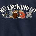 thumbnail image 3 of Disney - Peter Pan - No Growing Up - Tricksters - Toddler And Youth Crewneck Fleece Sweatshirt, 3 of 5
