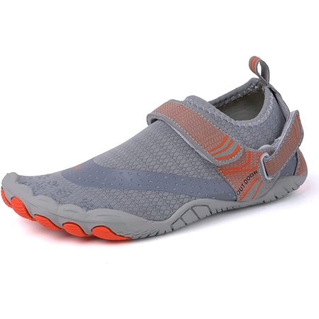Unisex Mens Womens Summer Athletic Hiking Water Shoes Quick Dry Barefoot Aqua Shoes Swim Beach Drainage Hiking Surfing Boating Fishing and Kayaking