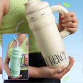 thumbnail image 4 of 1300ml Stainless Steel Water Bottle Colorful Anti-Fall Drinking Bottle for Friends Family Coworkers, 4 of 5