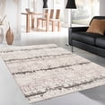 thumbnail image 2 of Pasargad Home Vogue 8' x 10' Hand-Knotted Ivory/Grey Wool Area Rug, For Indoor Space and all Age of Group, 2 of 5