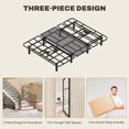 thumbnail image 5 of FitStand S2 Adjustable Bed Frame, 600 lbs Load Capacity, Adjustable Bed Legs, Oxford Fabric Bedspread, Wired Remote, Whisper-Quiet Durable Motor & Mattress Holder, Easy 3-Step Assembly, Queen, 5 of 10