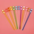 thumbnail image 3 of FRCOLOR Reusable Silicone Straw Tips Covers in Assorted Colors for Straw Use Durable and Pieces, 3 of 10