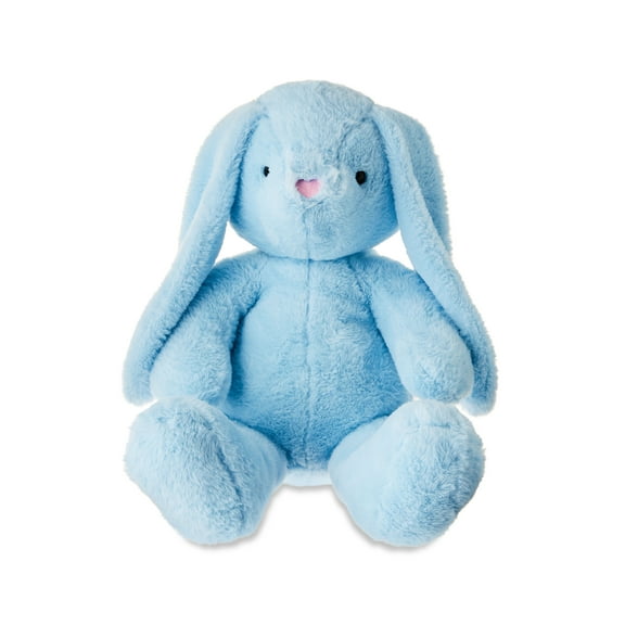 Large Bunny Plush, Blue, 22", Easter by Way To Celebrate