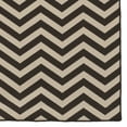 thumbnail image 7 of Linon Salonika Chevron Reversible Woven Wool 5'x8' Rug in Brown, 7 of 7