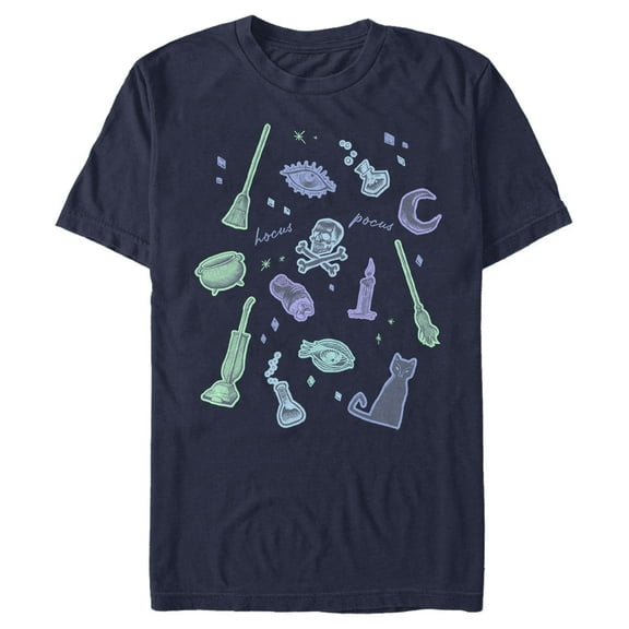 Men's Hocus Pocus Witchy Symbols Graphic Tee