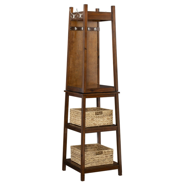 Cherry wood coat rack hotsell