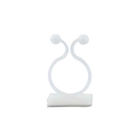 10/20/50/100pcs Bracket Hook Holder Fixed Wall Rattan Clamp Plant Climbing Wall Clip Wall Vines Fixture Plant Stent Support 100PCS WHITE XL