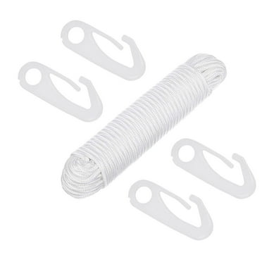 6 Mm Nylon Rope Flagpole Rope Replacement Braided Rope Heavy Duty Flag Pole Clothesline Rope