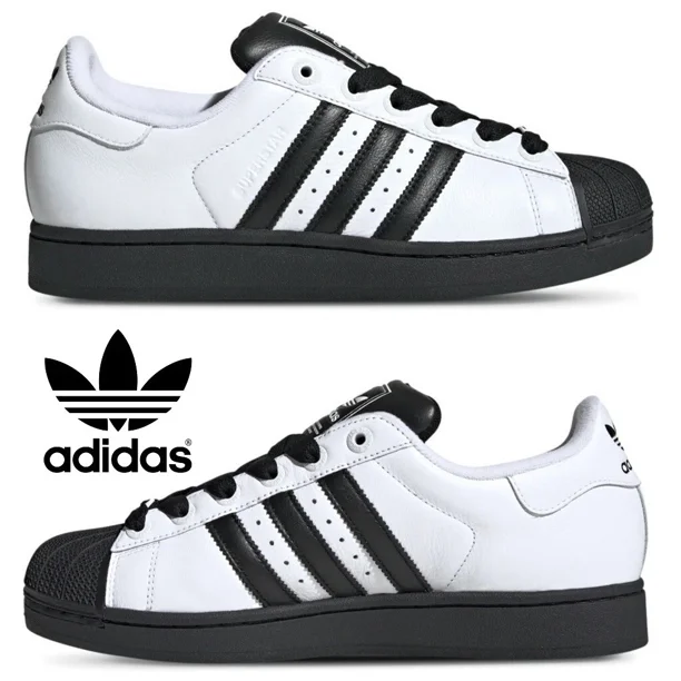 Ad-id-as Originals Superstar II Men's Sneakers - White Comfort Sport Casual Shoes