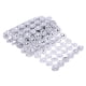 thumbnail image 2 of Botones 1 yarda 6 rollo plata Kuymtek Rhinestone boda diamante malla decoración centro de mesa multicolor Única para Unisex, 2 of 7