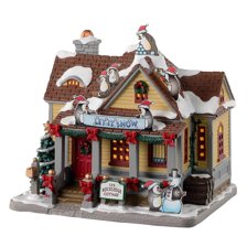 Department 56 Vintage Lighted Village Brite Lites Santa New in Box