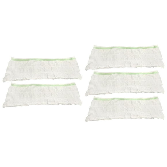 Milaget 5 Piece Women Disposable Mesh Panties Protective Underwear for Hotel Travel Skin XL