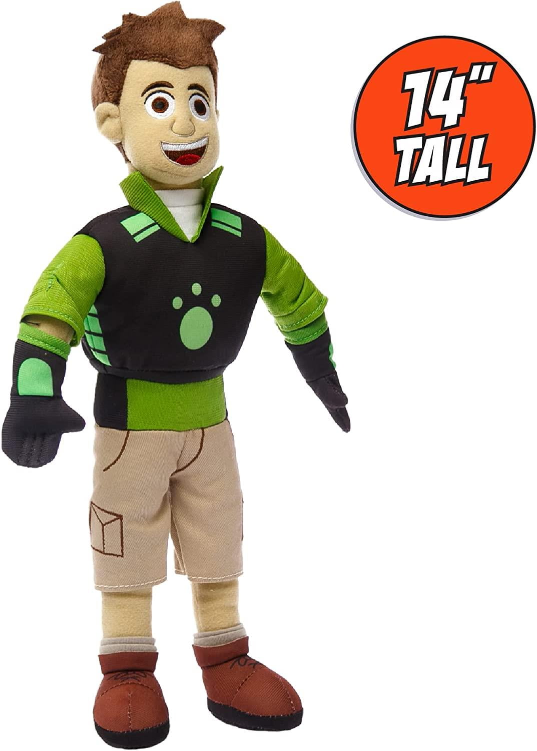Muñeca de peluche Kratts 14' Criatura verde Mighty Mojo Walmart