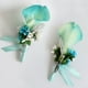 thumbnail image 5 of Ramo de boda estilo europeo para novia y novio, broche hecho a mano de PU con forma de cala, ramo de simulación para fiesta, 5 of 5