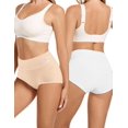 thumbnail image 2 of MEIYATING Culottes Taille Haute pour Femmes Contrôle du Ventre Culottes Post-Partum Multipack, 2 of 6