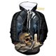 thumbnail image 3 of Sudadera con capucha con estampado 3D de bonitos gatos para hombres y mujeres, sudaderas informales de gran tamaño, sudaderas con capucha para primavera y otoño para hombres, ropa de calle, 3 of 5