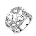 thumbnail image 1 of Anillo Corazón Anillo Mujer Moda Personalidad Anillos Señoras, 1 of 6