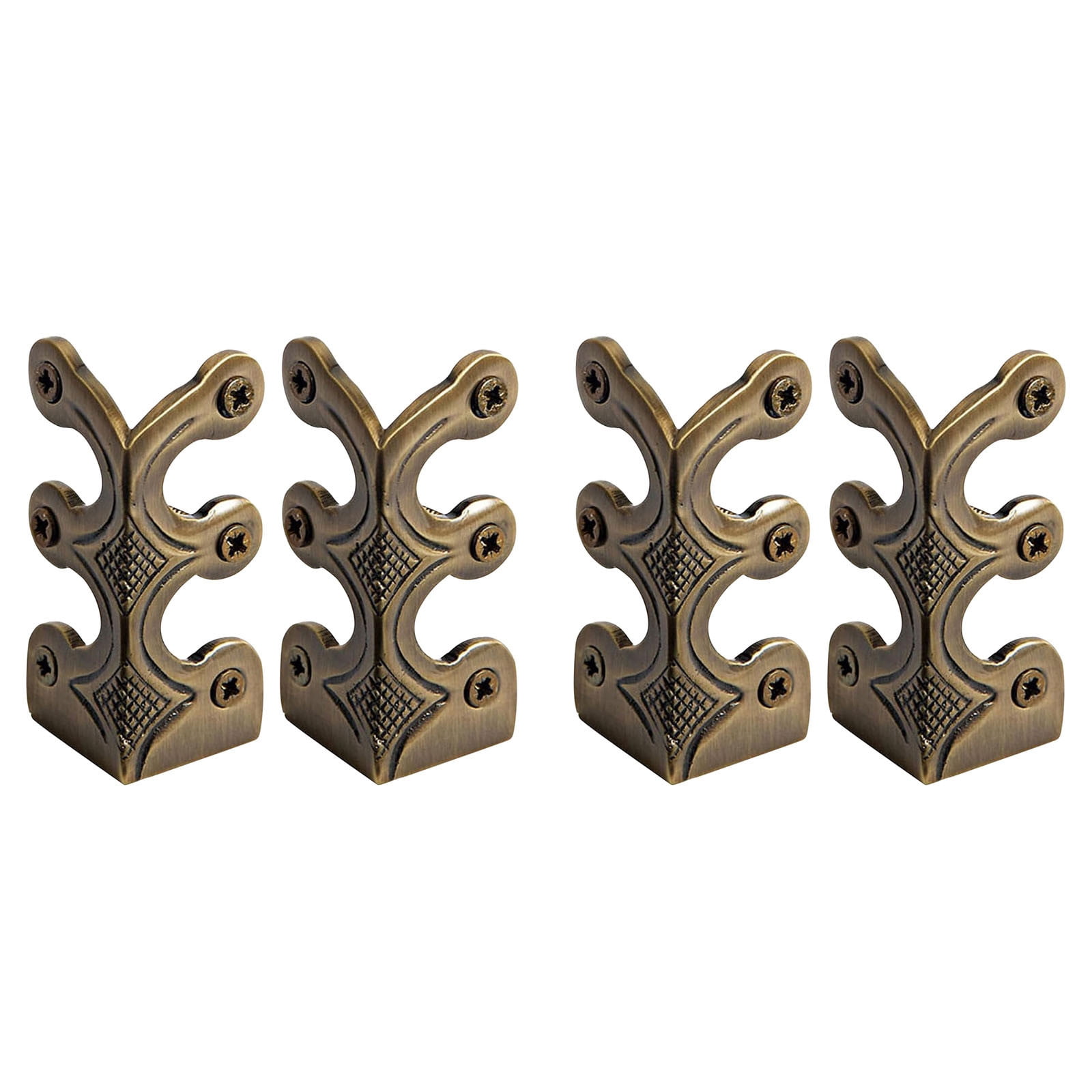 3 Set of Socket Corner Protectors Socket Corner Protectors Socket Corner Protectors Vintage Metal Corner Protectors Decorative Protective Covers