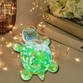 thumbnail image 2 of Pyaiiner Large Flash Turtle Easter Egg Fillers Acrylic Large Dazzles Color Turtle Creatives Cute Desk Ornament Holiday Birthday Gift for Gift 3.94Inch, 2 of 3