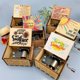 thumbnail image 2 of You Are My Sunshine-caja de música con impresión a Color, manivela de mano de madera, regalo de cumpleaños, Día de San Valentín, regalo de Navidad, nuevo, 2 of 4