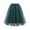 Green1, variant on VUPSGEZ Women's High Waist Pleated Mesh Skirt Mid Length Large Size A Line Skirt (Rose Gold,M)